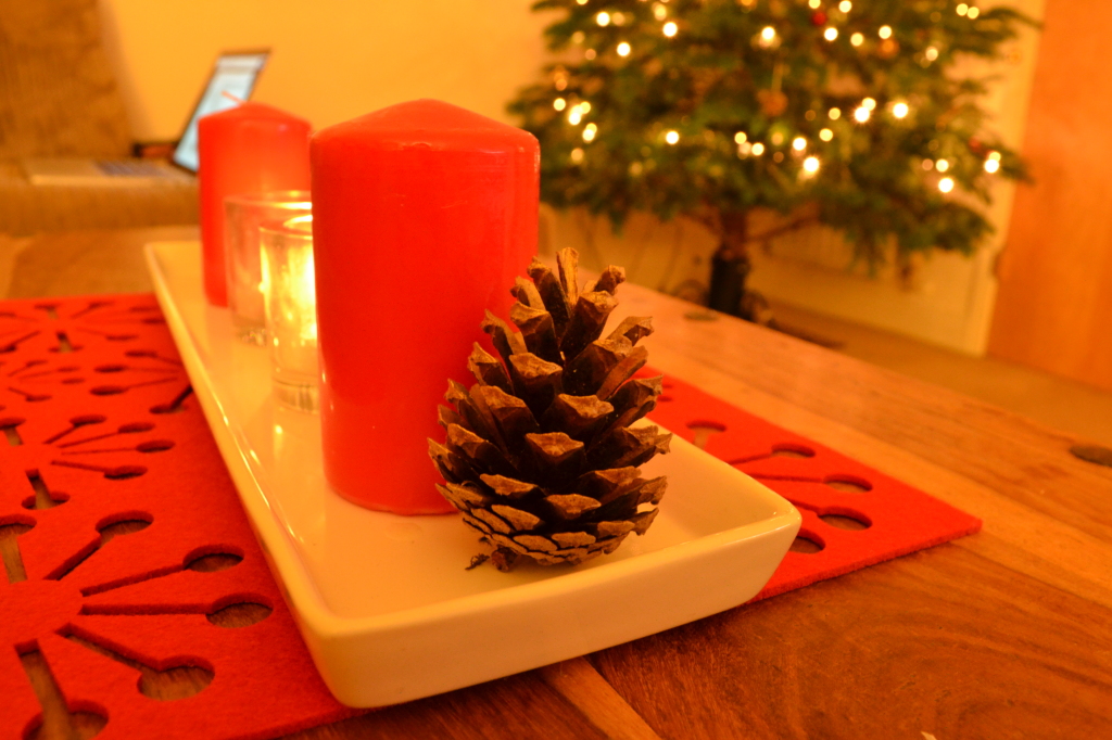 xmas table